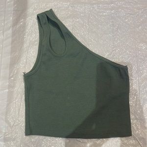 Green Basic Zara top